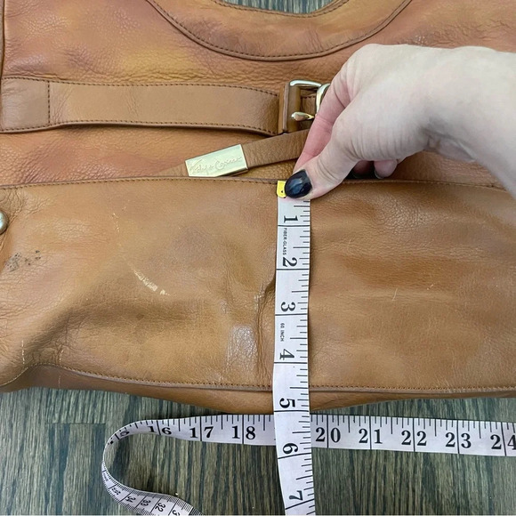 Foley + Corinna Tan Leather Shoulder Bag - Picture 9 of 10